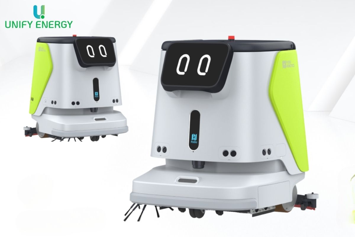 Ứng dụng thực tế của robot vệ sinh PUDU CC1
