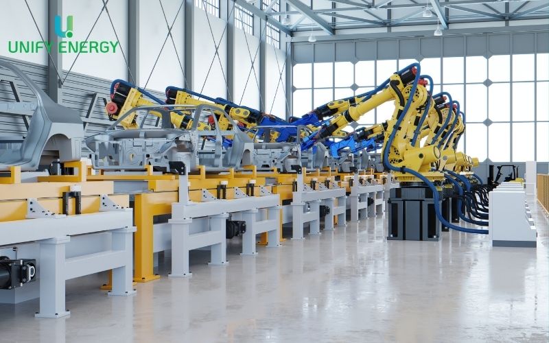 Robot trong kho vận